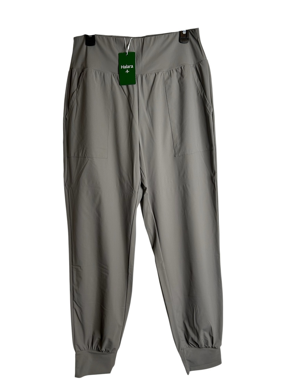 Halara Women’s Large Jogger Pants Gray New With Tags Active Athleisure 168